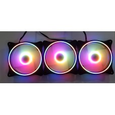 Pack de  3 Ventiladores  RGB 120mm 